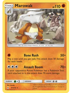 Marowak - Reverse Holo