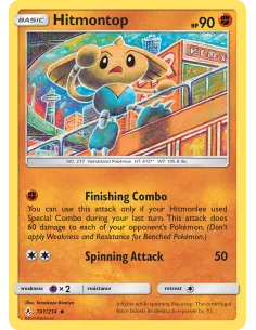 Hitmontop - Reverse Holo