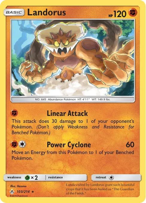 Landorus - Reverse Holo