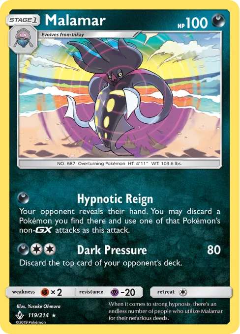 Malamar - Reverse Holo