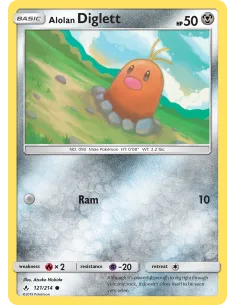 Alolan Diglett - Reverse Holo