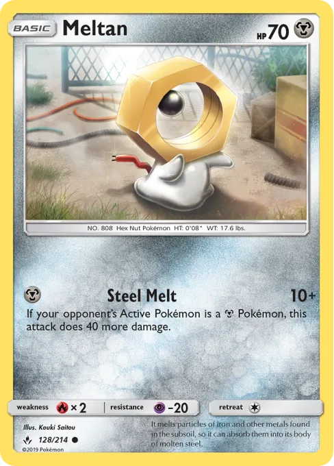 Meltan - Reverse Holo