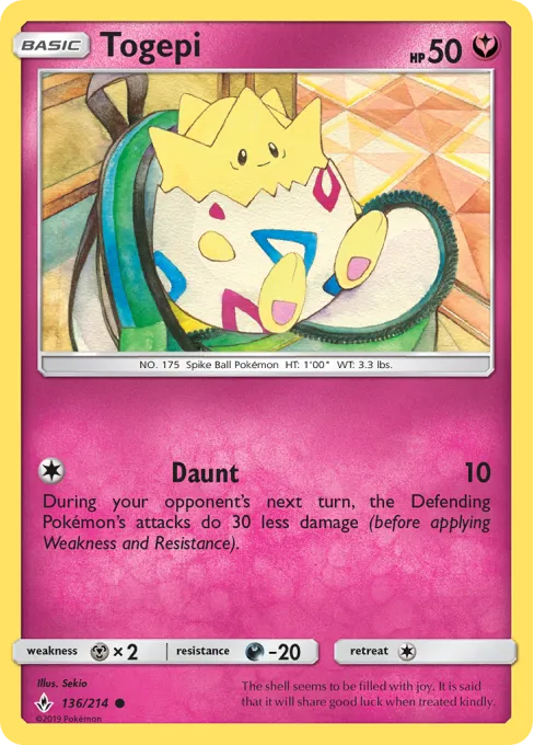 Togepi - Reverse Holo