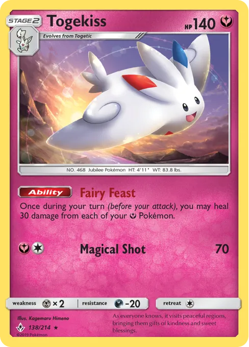 Togekiss - Reverse Holo