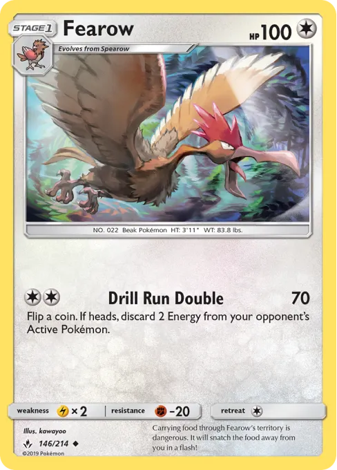 Fearow - Reverse Holo