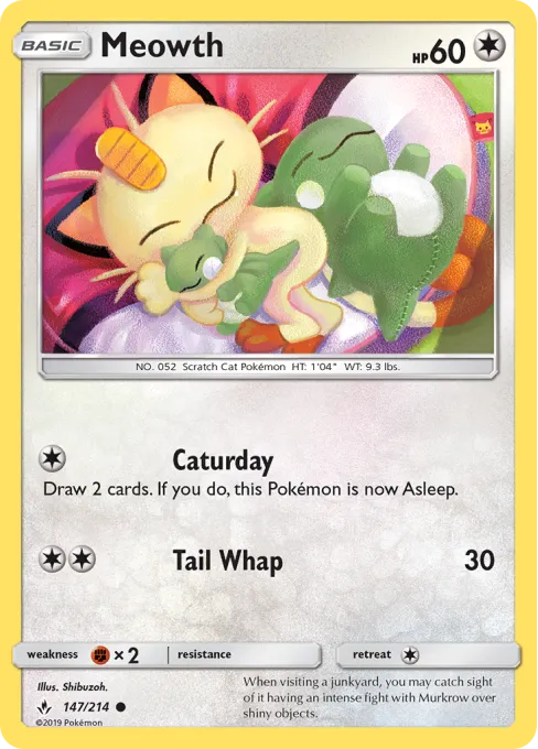 Meowth - Reverse Holo