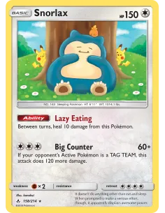 Snorlax - Reverse Holo
