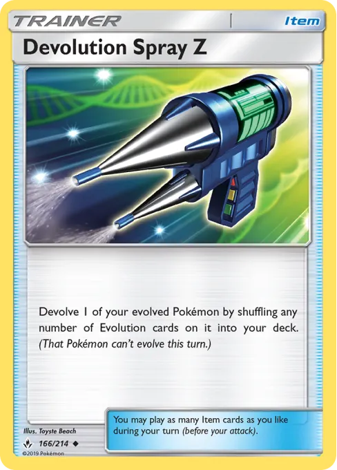 Devolution Spray Z - Reverse Holo