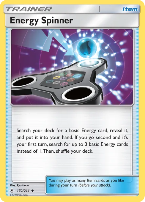 Energy Spinner - Reverse Holo