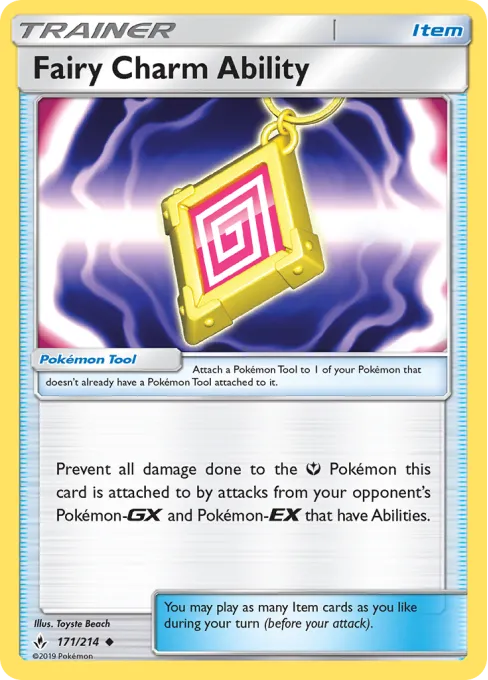 Fairy Charm Ability - Reverse Holo