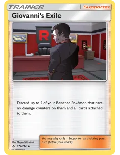 Giovanni's Exile - Reverse Holo