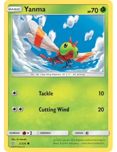 Yanma - Reverse Holo