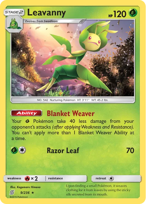 Leavanny - Reverse Holo