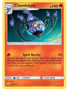 Chandelure - Reverse Holo