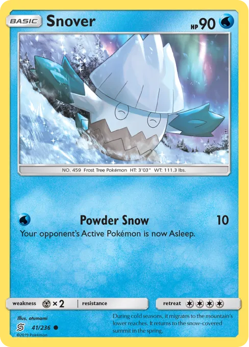 Snover - Reverse Holo