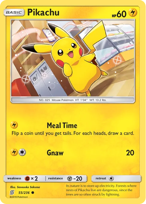 Pikachu - Reverse Holo