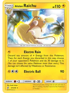 Alolan Raichu - Reverse Holo