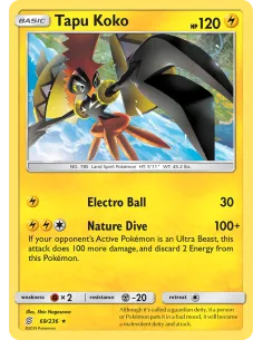Tapu Koko - Reverse Holo