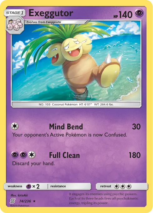 Exeggutor - Reverse Holo