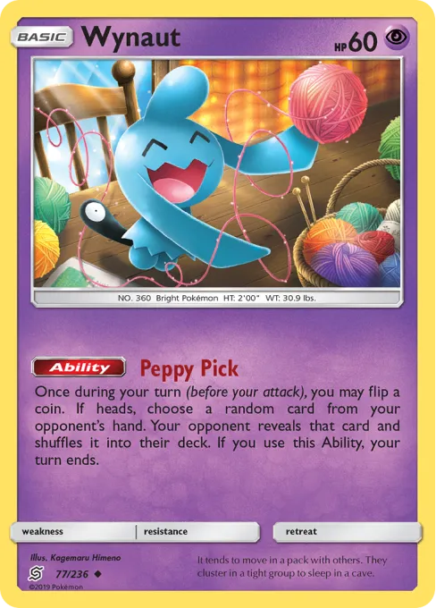 Wynaut - Reverse Holo