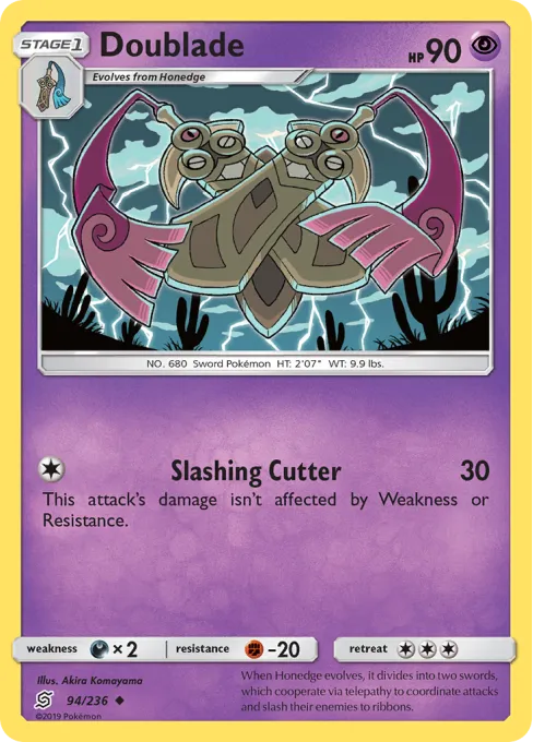 Doublade - Reverse Holo