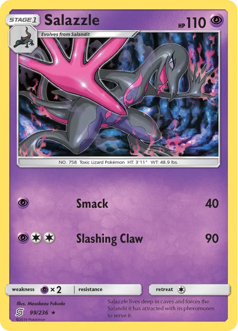 Salazzle - Reverse Holo