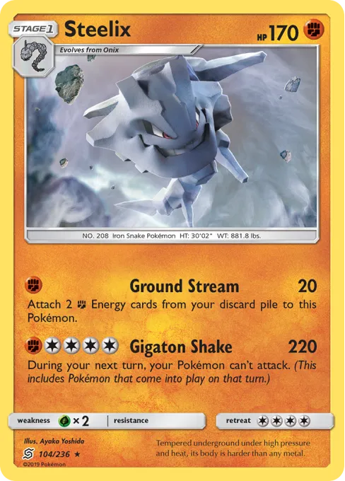 Steelix - Reverse Holo