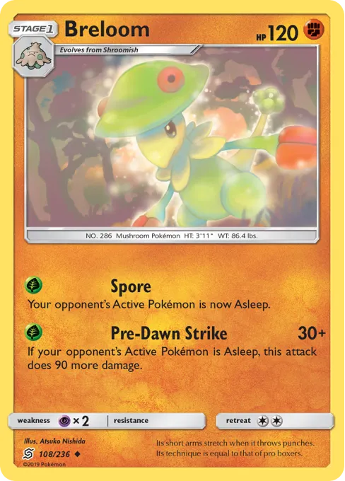 Breloom - Reverse Holo