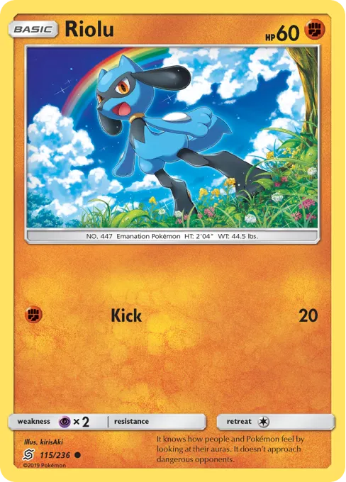 Riolu - Reverse Holo
