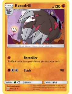 Excadrill - Reverse Holo