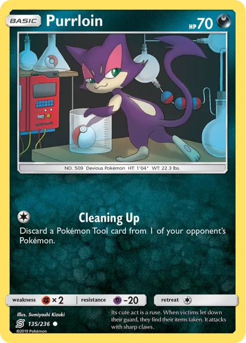 Purrloin - Reverse Holo