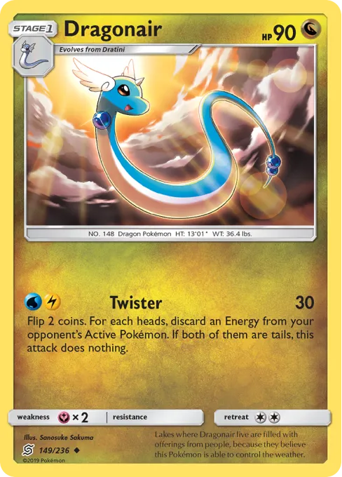 Dragonair - Reverse Holo
