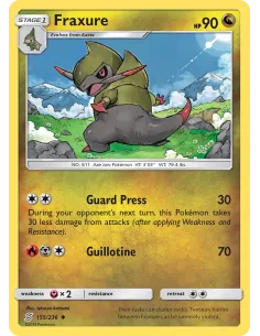 Fraxure - Reverse Holo