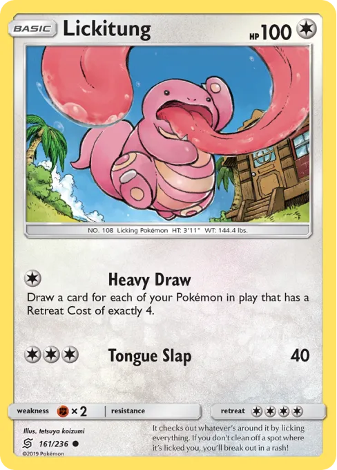 Lickitung - Reverse Holo