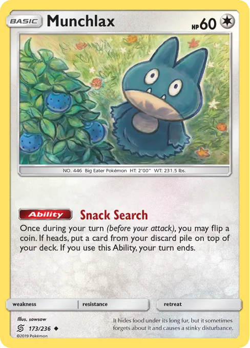 Munchlax - Reverse Holo