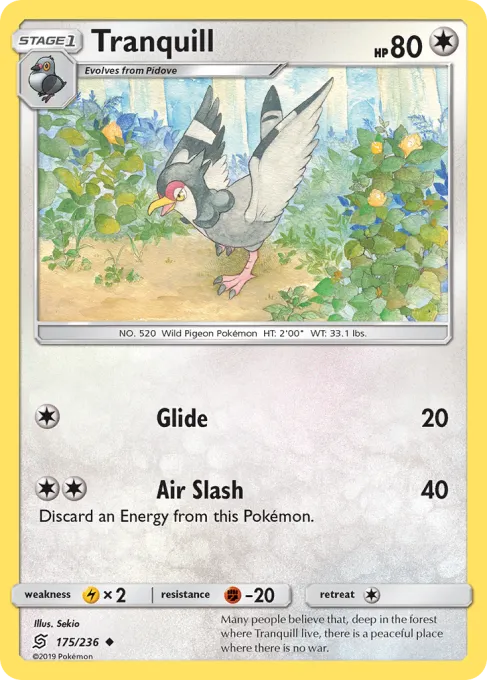 Tranquill - Reverse Holo