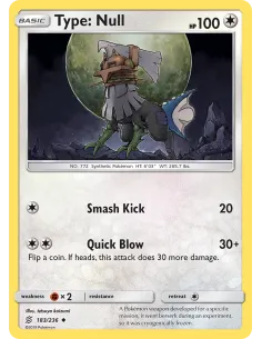 Type: Null - Reverse Holo