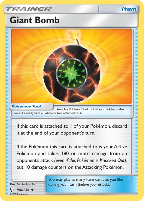 Giant Bomb - Reverse Holo