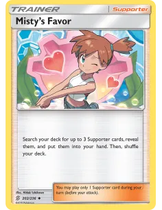 Misty's Favor - Reverse Holo