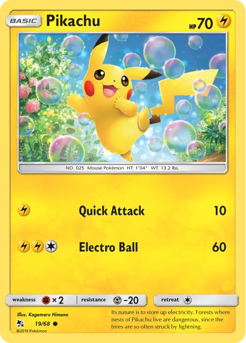 Pikachu - Reverse Holo