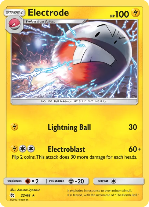 Electrode - Reverse Holo