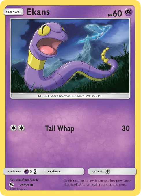 Ekans - Reverse Holo