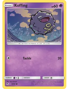 Koffing - Reverse Holo