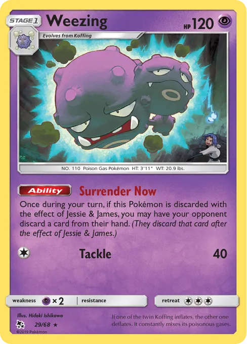 Weezing - Reverse Holo