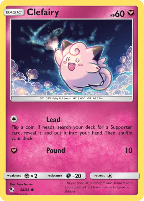 Clefairy - Reverse Holo