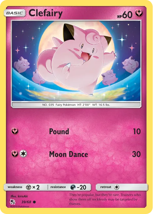 Clefairy - Reverse Holo