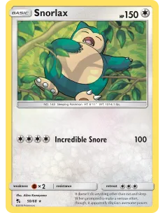 Snorlax - Reverse Holo