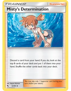 Misty's Determination - Reverse Holo