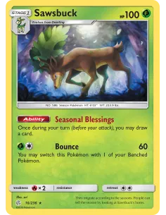 Sawsbuck - Reverse Holo
