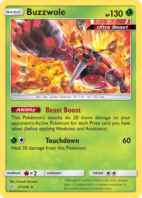 Buzzwole - Reverse Holo